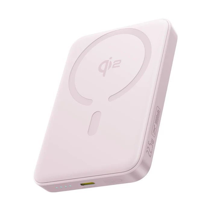 Baseus EnerFill FM12 Qi2 Magnetic 10000mAh PowerBank Pink