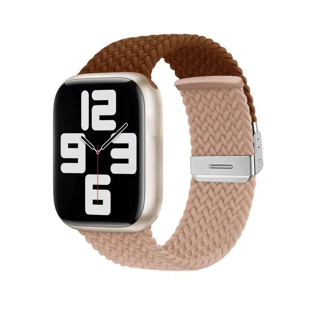 BlackBird Sailor Watch Strap for Iwatch 42/44/45/46/49 mm Light Brown/Dark Brown