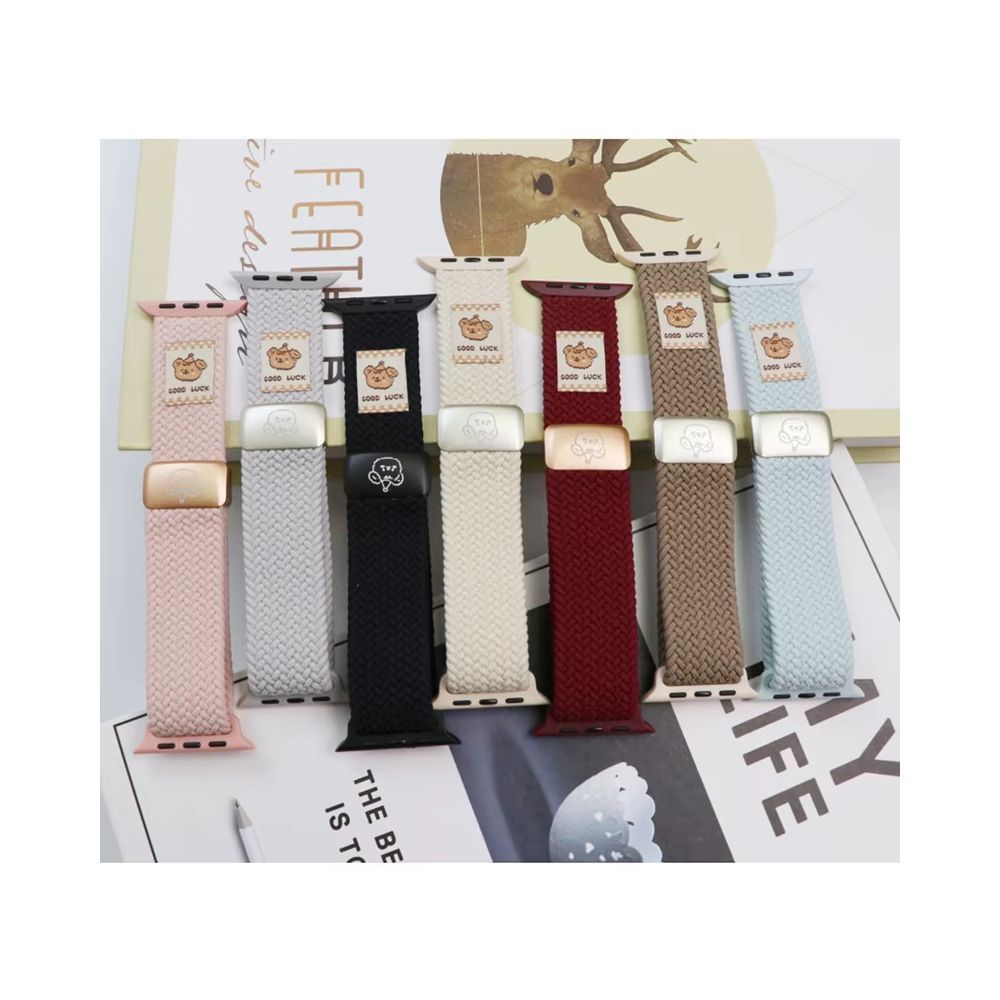 BlackBird Good Luck Bear Watch Strap for Iwatch 38/40/41/42mm Pink