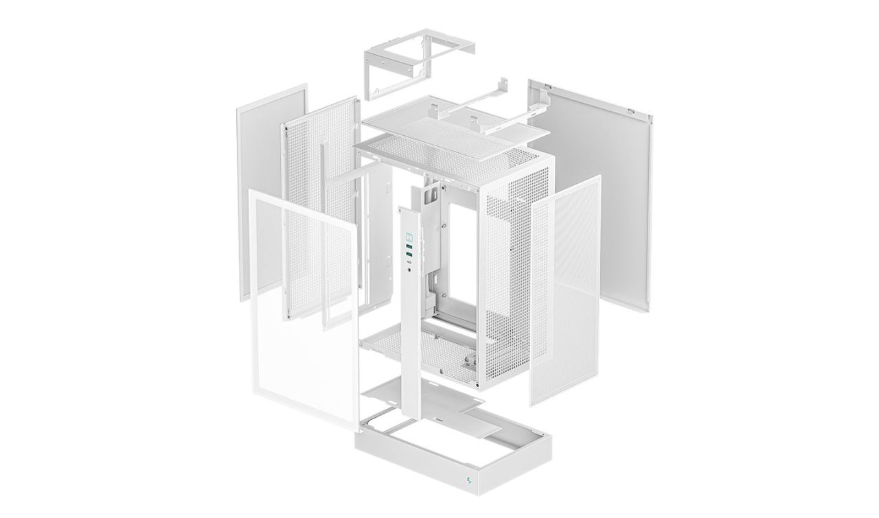 DeepCool CH170 Plus Tempered Glass White DeepCool CH170 Plus Tempered Glass White