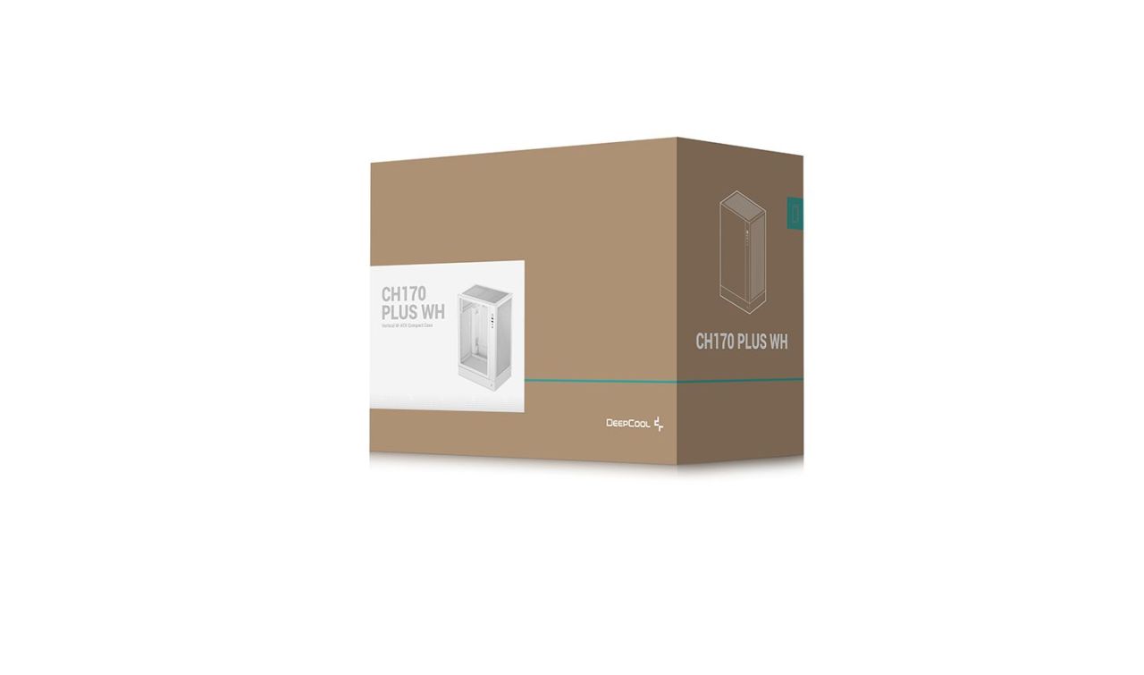 DeepCool CH170 Plus Tempered Glass White DeepCool CH170 Plus Tempered Glass White