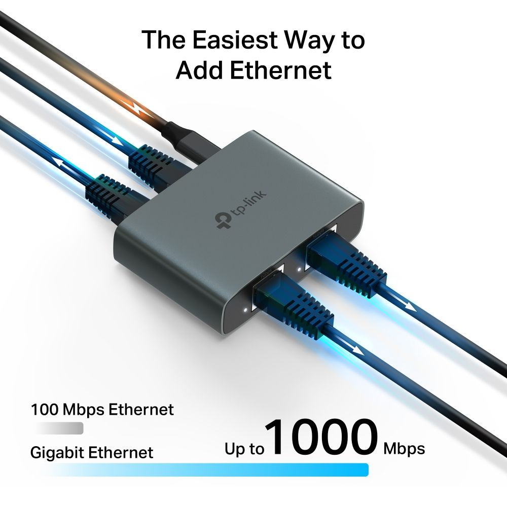TP-Link EH310 1 to 3 Gigabit Ethernet Splitter TP-Link EH310 1 to 3 Gigabit Ethernet Splitter