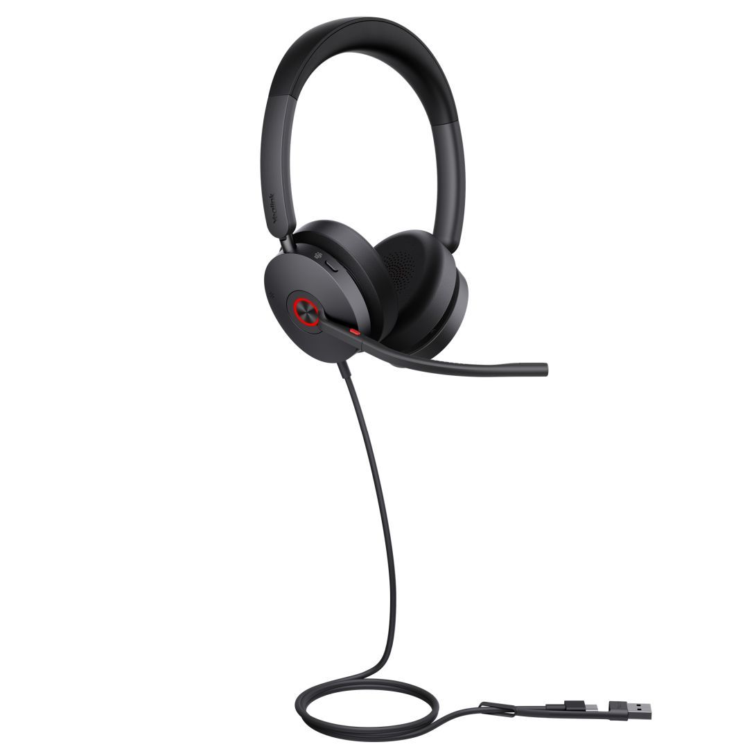 Yealink UH48 Dual Teams USB-C/A Headset Black