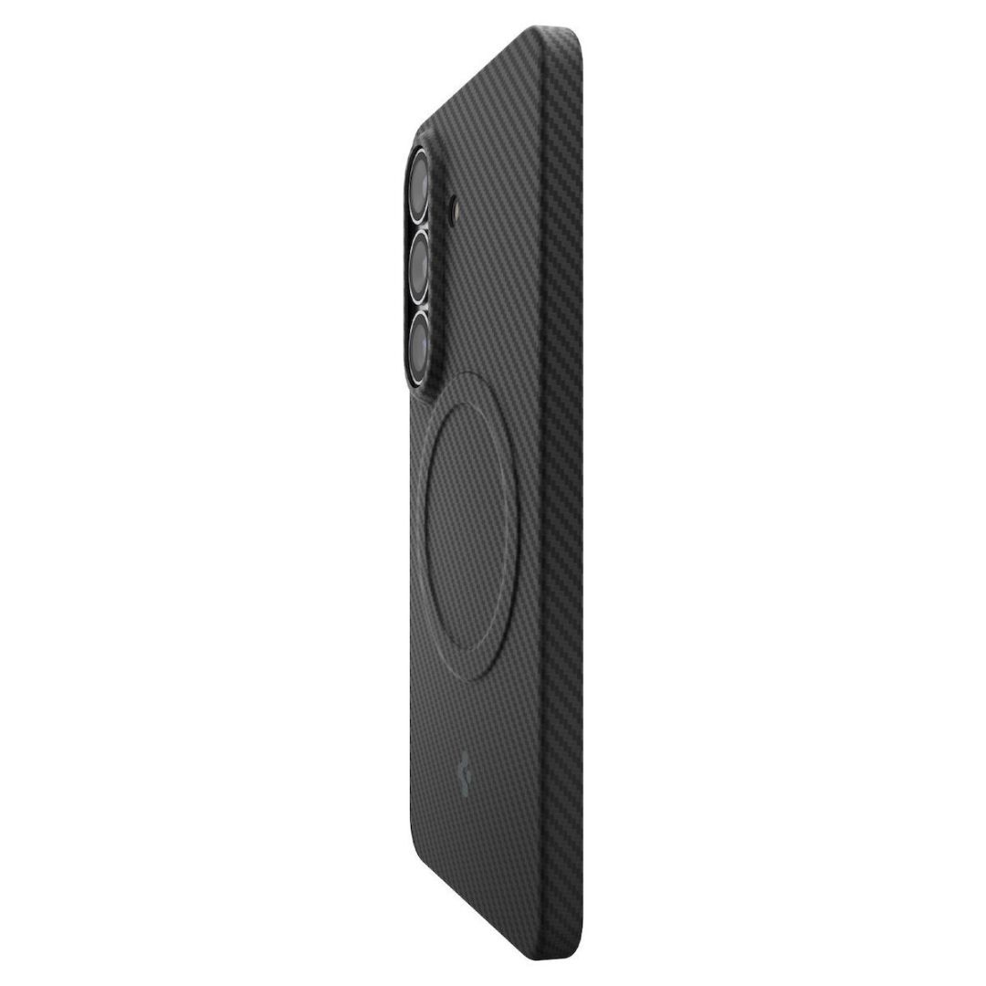 Spigen Air Skin Aramid MagSafe case for Samsung Galaxy S26+ Black