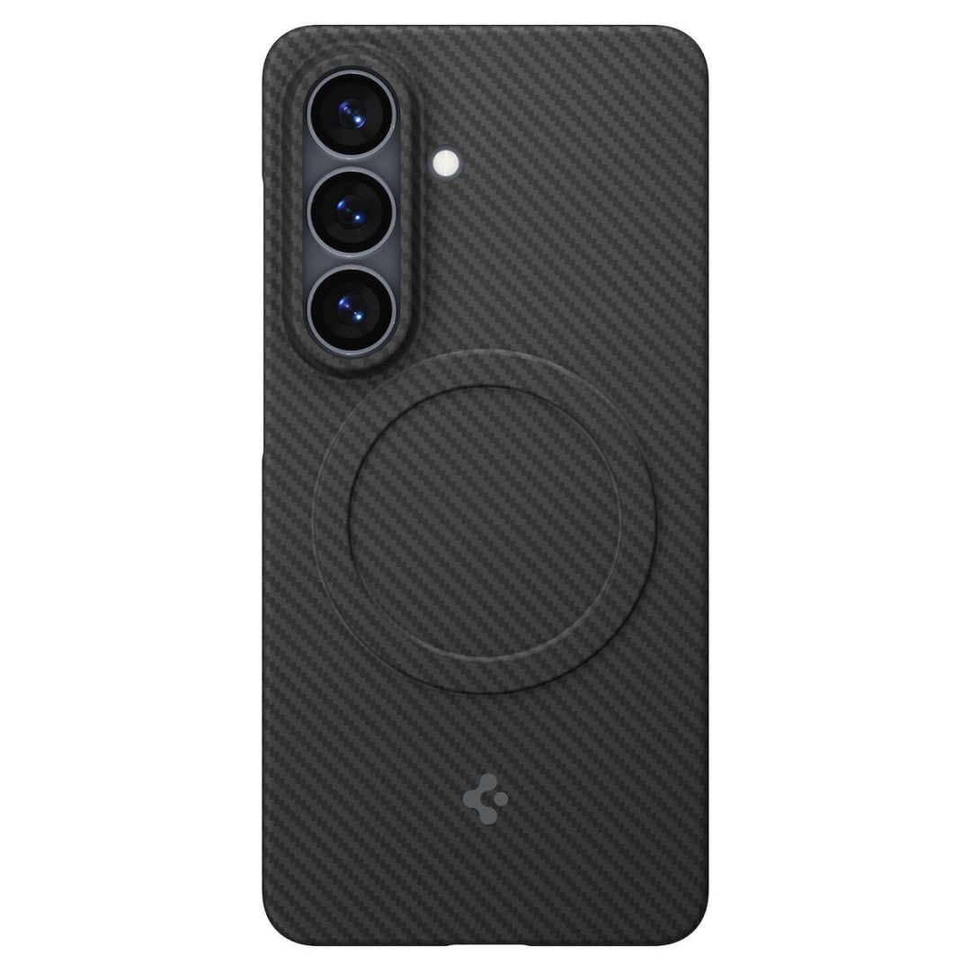 Spigen Air Skin Aramid MagSafe case for Samsung Galaxy S26+ Black