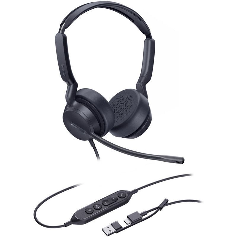 Yealink UH42 SE Dual Teams USB-C/A Headset Black