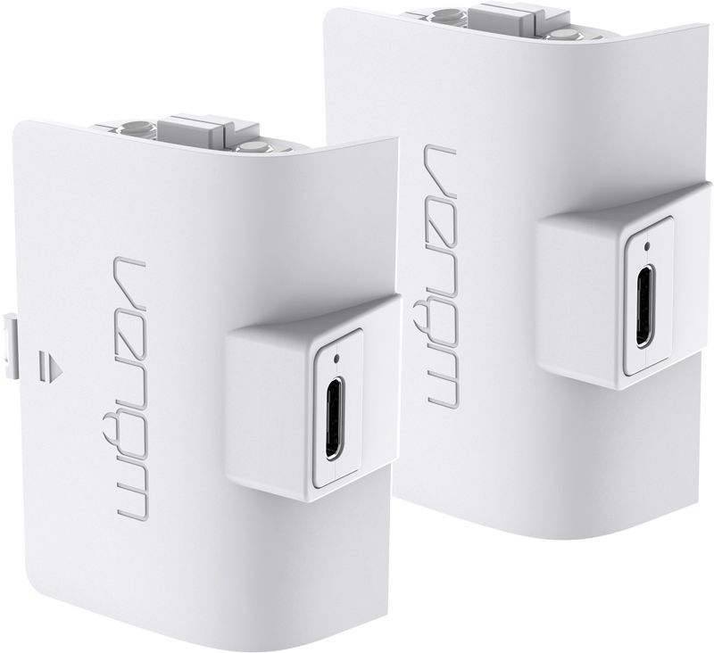 Venom VS2872 Twin Rechargable Battery Packs for XBOX White Venom VS2872 Twin Rechargable Battery Packs for XBOX White