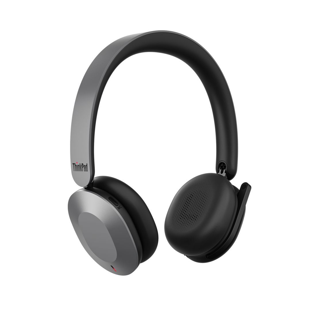 Lenovo ThinkPad Dual-Mode Wireless ANC Foldable 8550 (Aura Edition) Bluetooth Headset Thunder Gray