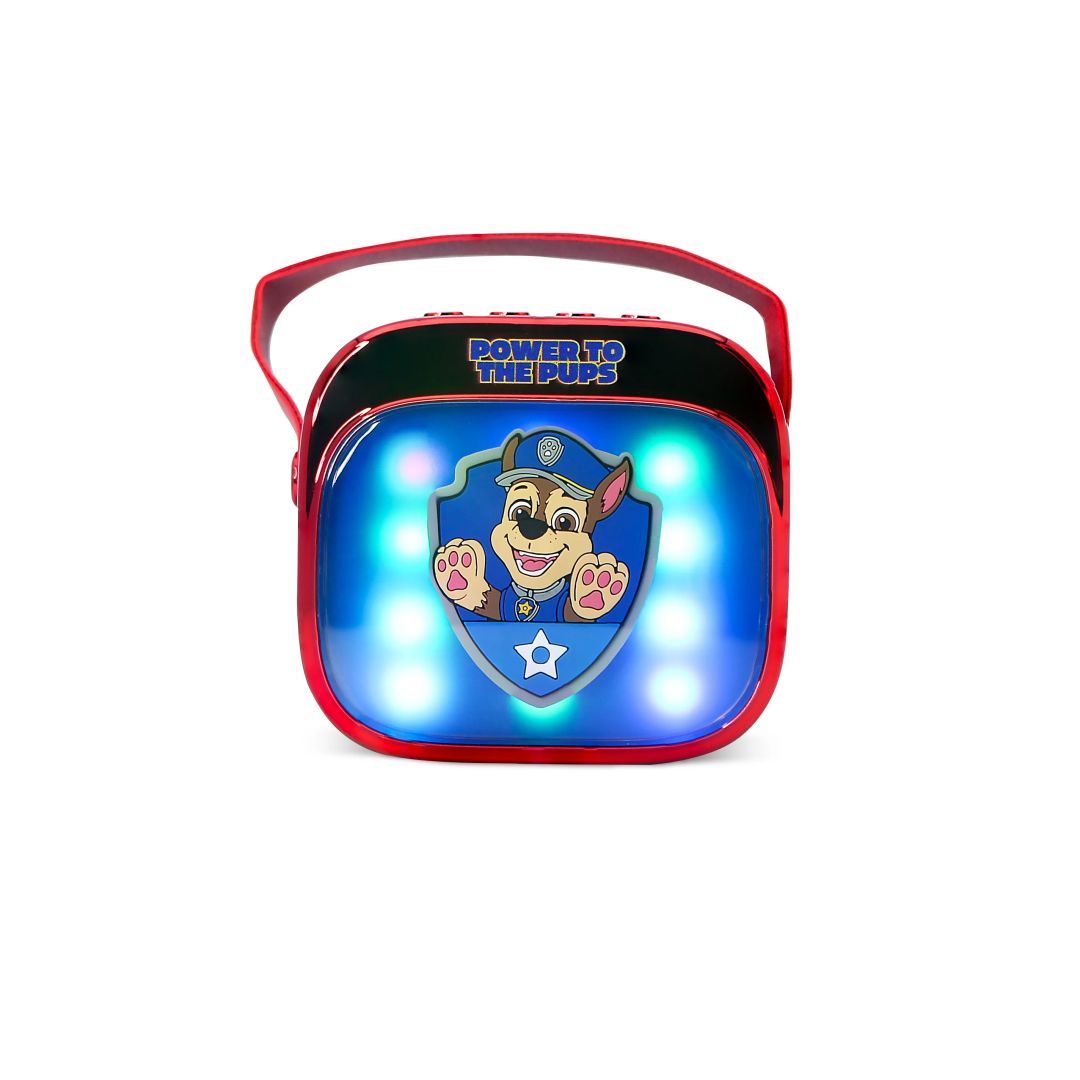 OTL Technologies PAW Patrol PopSing LED Light-Up Bluetooth Karaoke Speaker & Microphone Blue