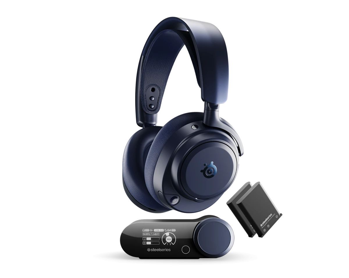 Steelseries Arctis Nova Pro Omni Wireless Bluetooth Gaming Headset Midnight Blue Steelseries Arctis Nova Pro Omni Wireless Bluetooth Gaming Headset Midnight Blue