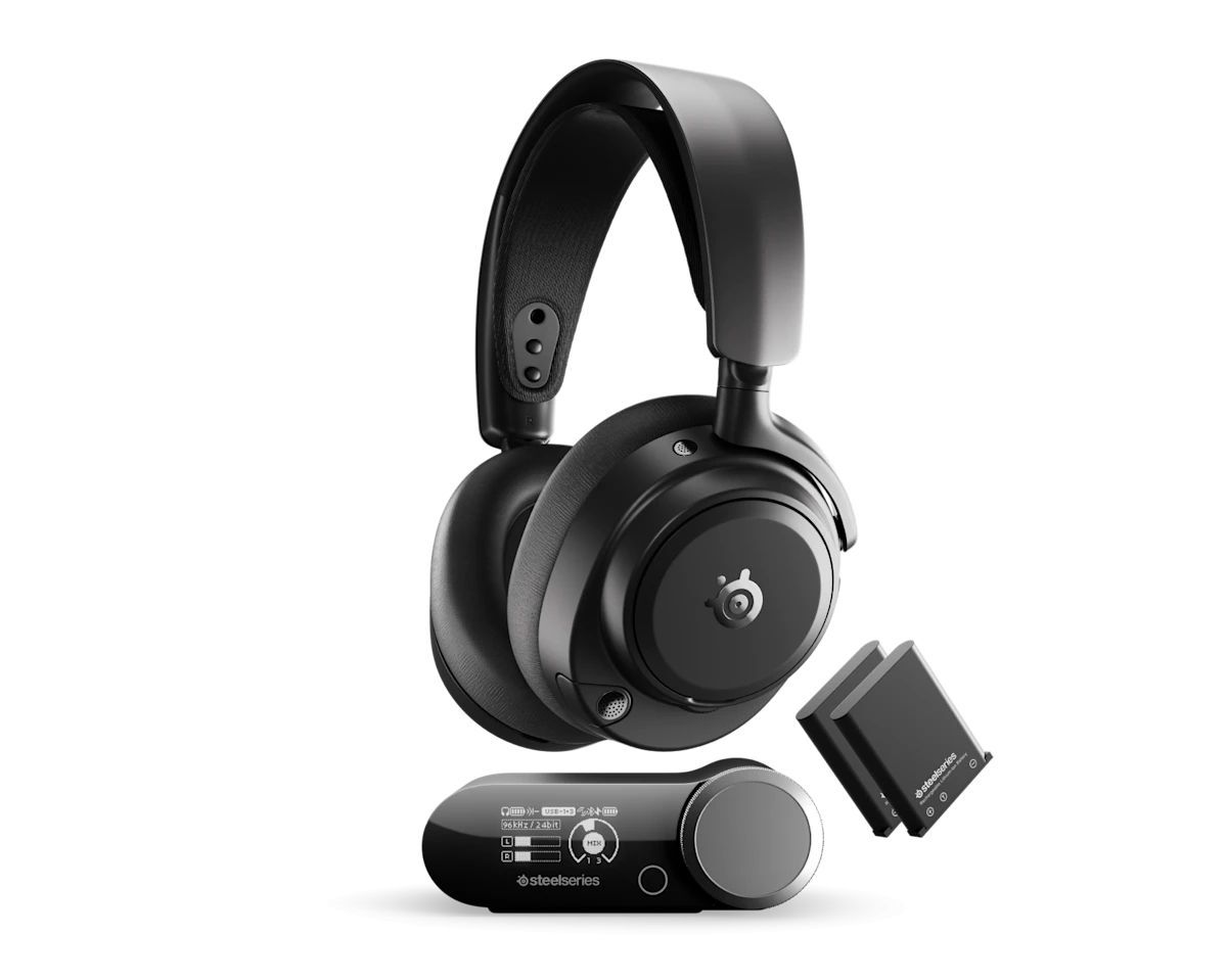 Steelseries Arctis Nova Pro Omni Wireless Bluetooth Gaming Headset Black Steelseries Arctis Nova Pro Omni Wireless Bluetooth Gaming Headset Black