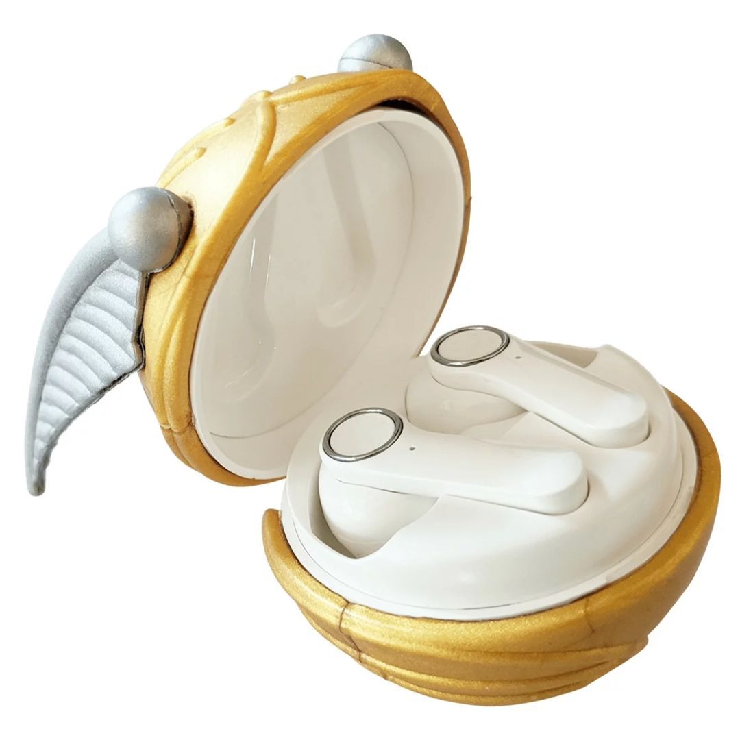 Lazer Built Harry Potter Snitch TWS Bluetooth Headset Gold/White