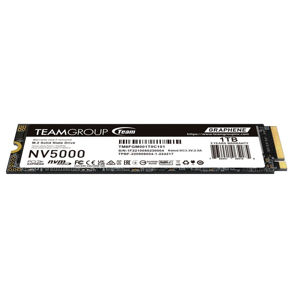 TeamGroup 1TB M.2 2280 NVMe NV5000 TeamGroup 1TB M.2 2280 NVMe NV5000
