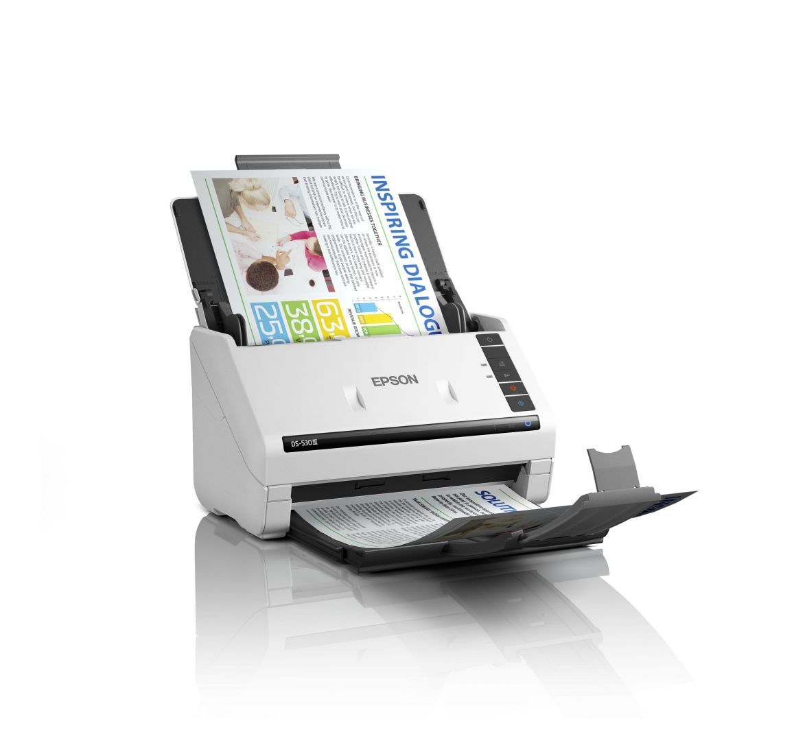 Epson WorkForce DS-530III Lapáthúzos Szkenner White