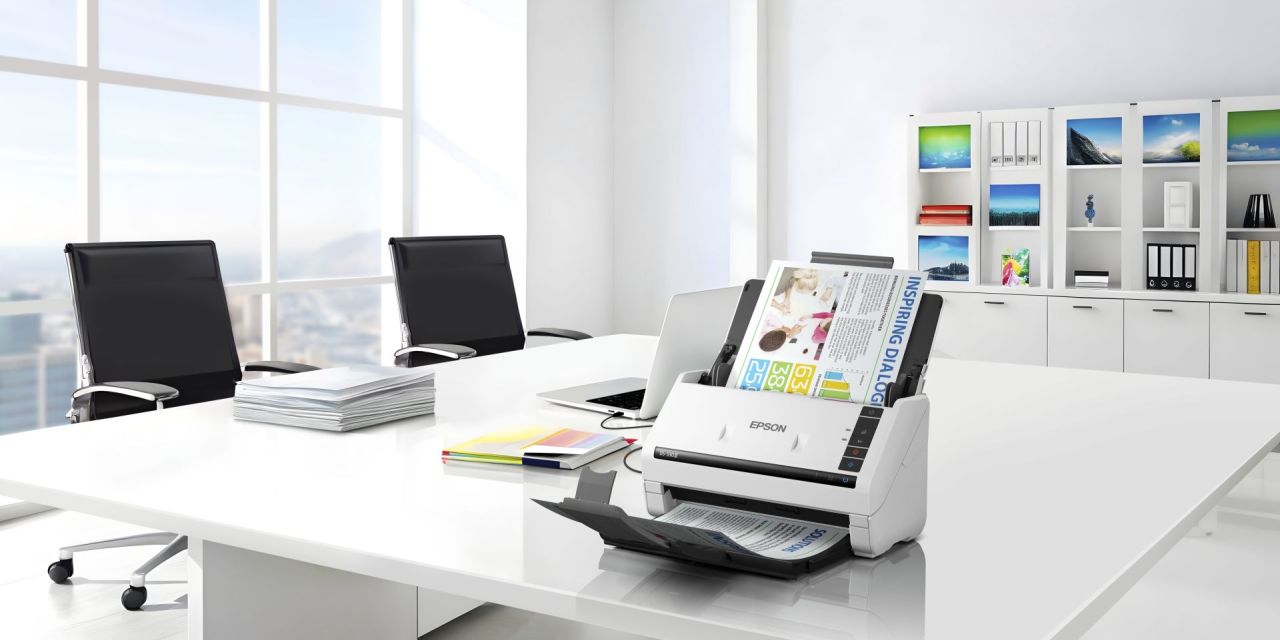 Epson WorkForce DS-530III Lapáthúzos Szkenner White