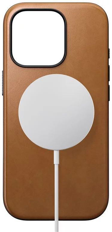 Nomad Modern Leather case english Tan-C iPhone 16 Pro Brown Nomad Modern Leather case english Tan-C iPhone 16 Pro Brown