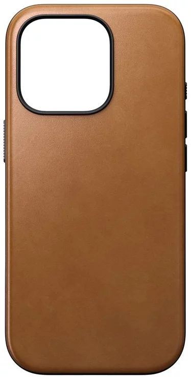 Nomad Modern Leather case english Tan-C iPhone 16 Pro Brown Nomad Modern Leather case english Tan-C iPhone 16 Pro Brown