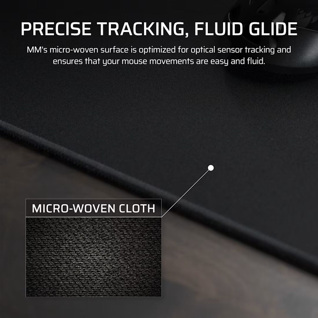 Corsair MM Anti-fray Cloth XXL Gaming Egérpad Black