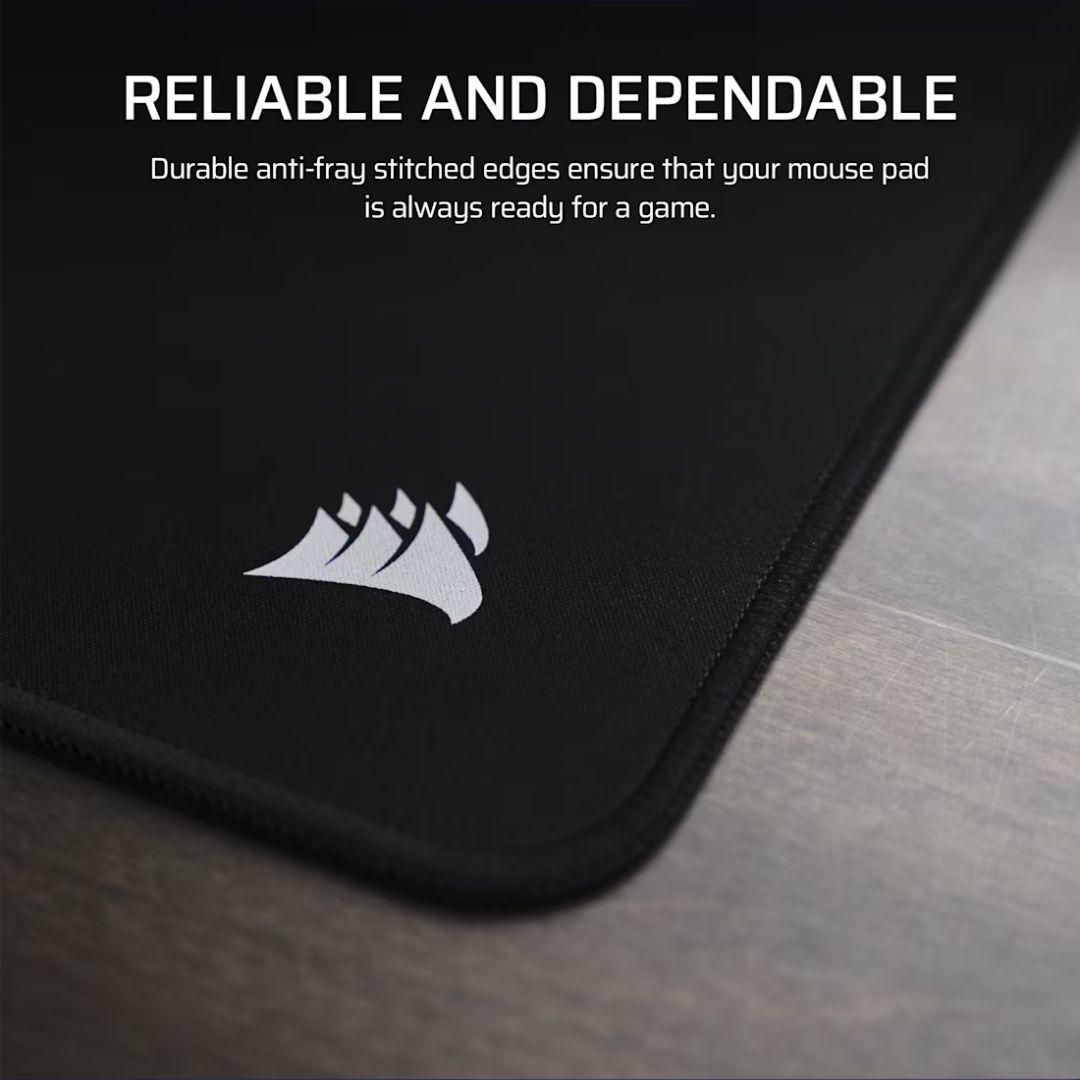 Corsair MM Anti-fray Cloth XXL Gaming Egérpad Black