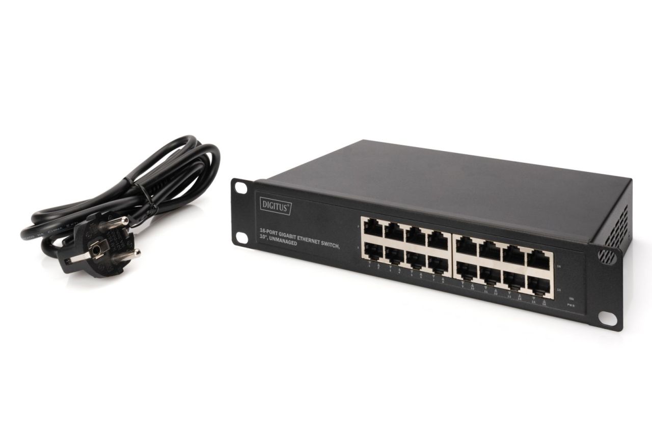Digitus DN-80115-1 16-port Gigabit Ethernet Switch