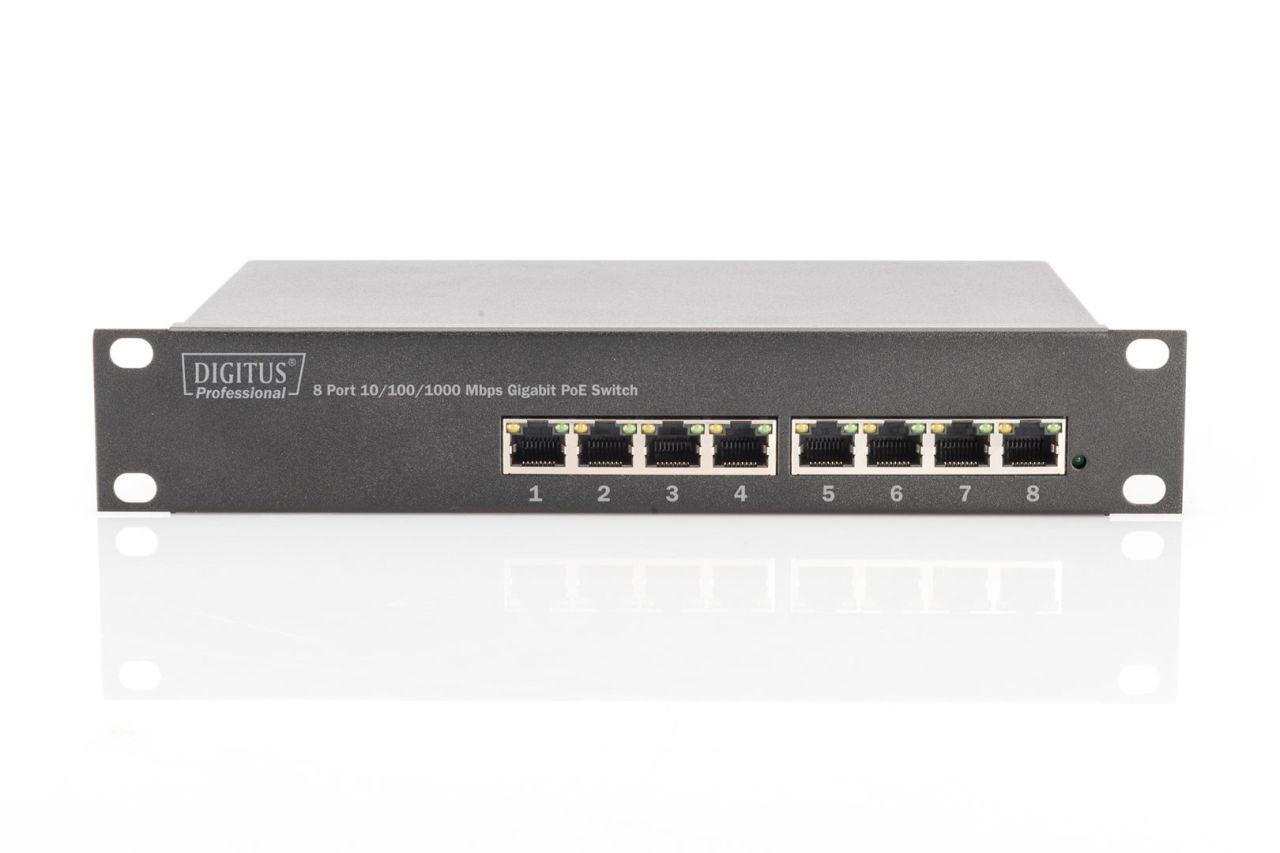 Digitus Gigabit Ethernet PoE switch
