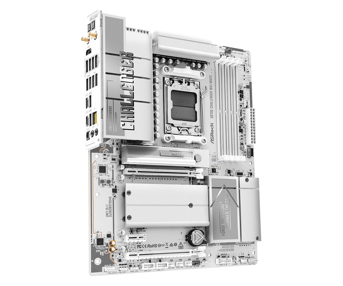 ASRock X870E CHALLENGER WIFI WHITE