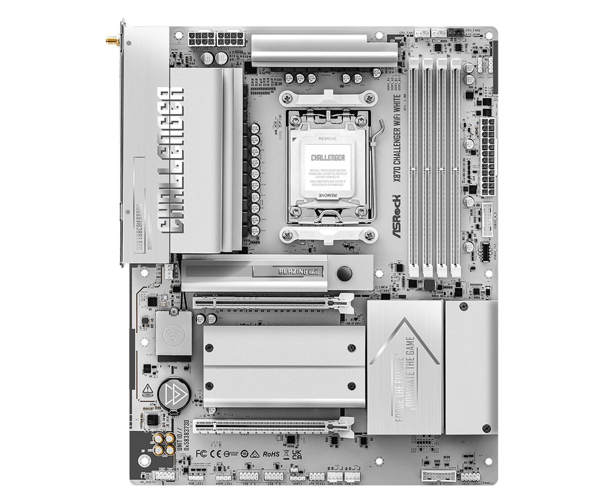 ASRock X870 CHALLENGER WIFI WHITE