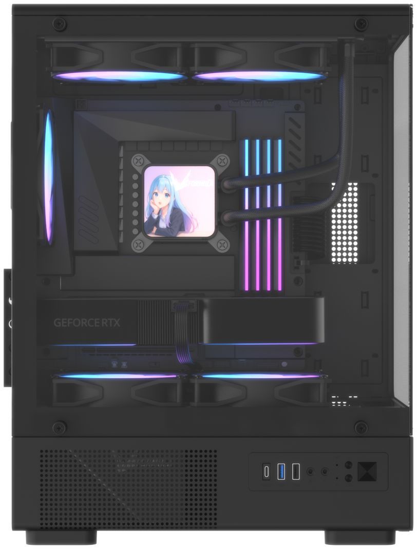 Formula Crystal Z1CM Plus AR V2 Tempered Glass Black