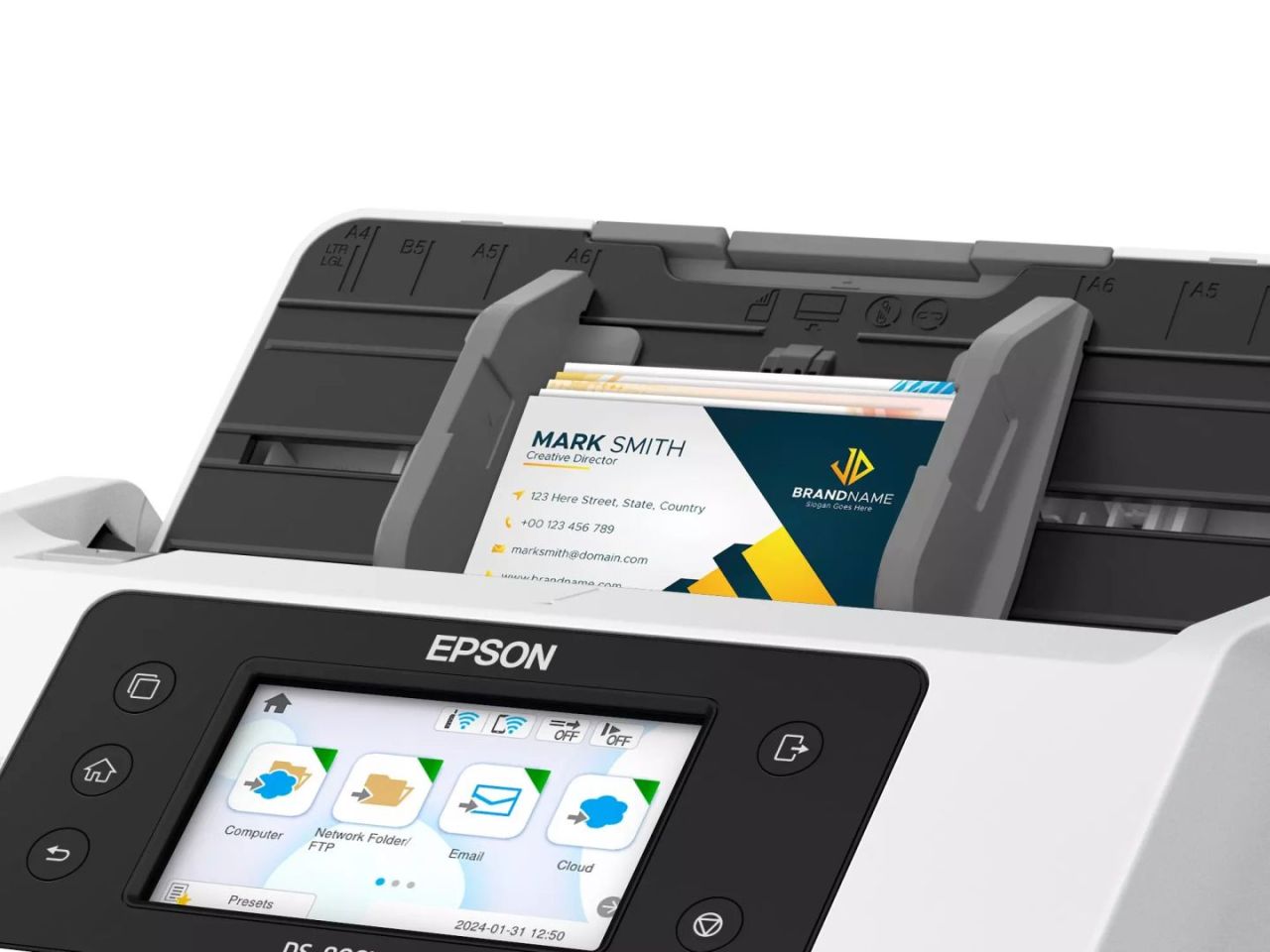 Epson WorkForce DS-800WN szkenner White