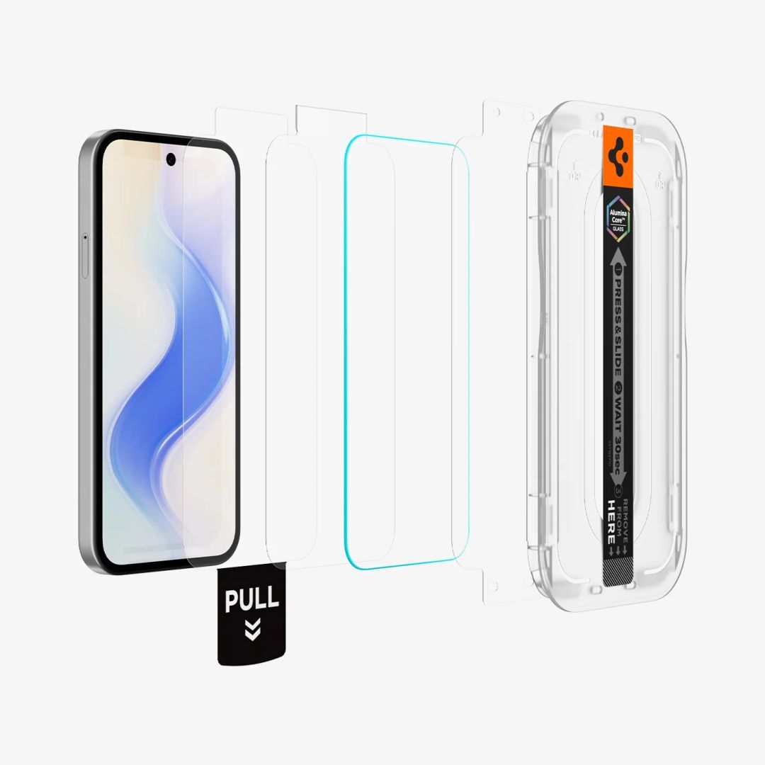 Spigen Glass tR EZ Fit Pro for Google Pixel 10a Transparent Spigen Glass tR EZ Fit Pro for Google Pixel 10a Transparent