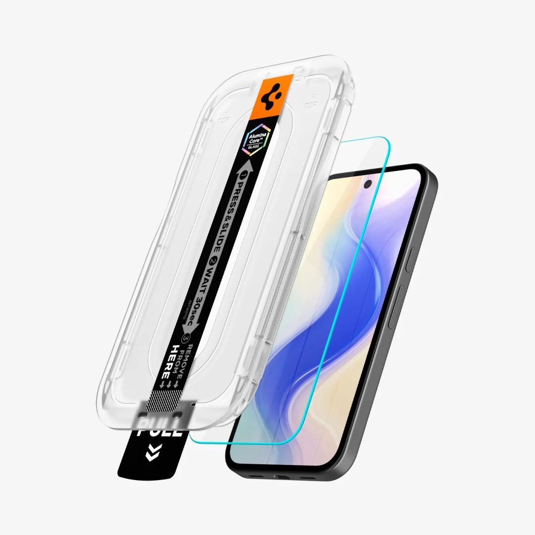 Spigen Glass tR EZ Fit Pro for Google Pixel 10a Transparent Spigen Glass tR EZ Fit Pro for Google Pixel 10a Transparent