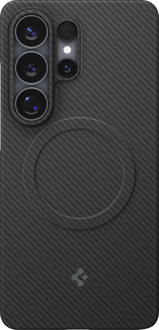 Spigen Air Skin Aramid MagSafe case for Samsung Galaxy S26 Ultra Black