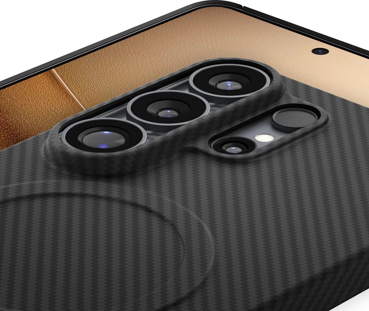 Spigen Air Skin Aramid MagSafe case for Samsung Galaxy S26 Ultra Black