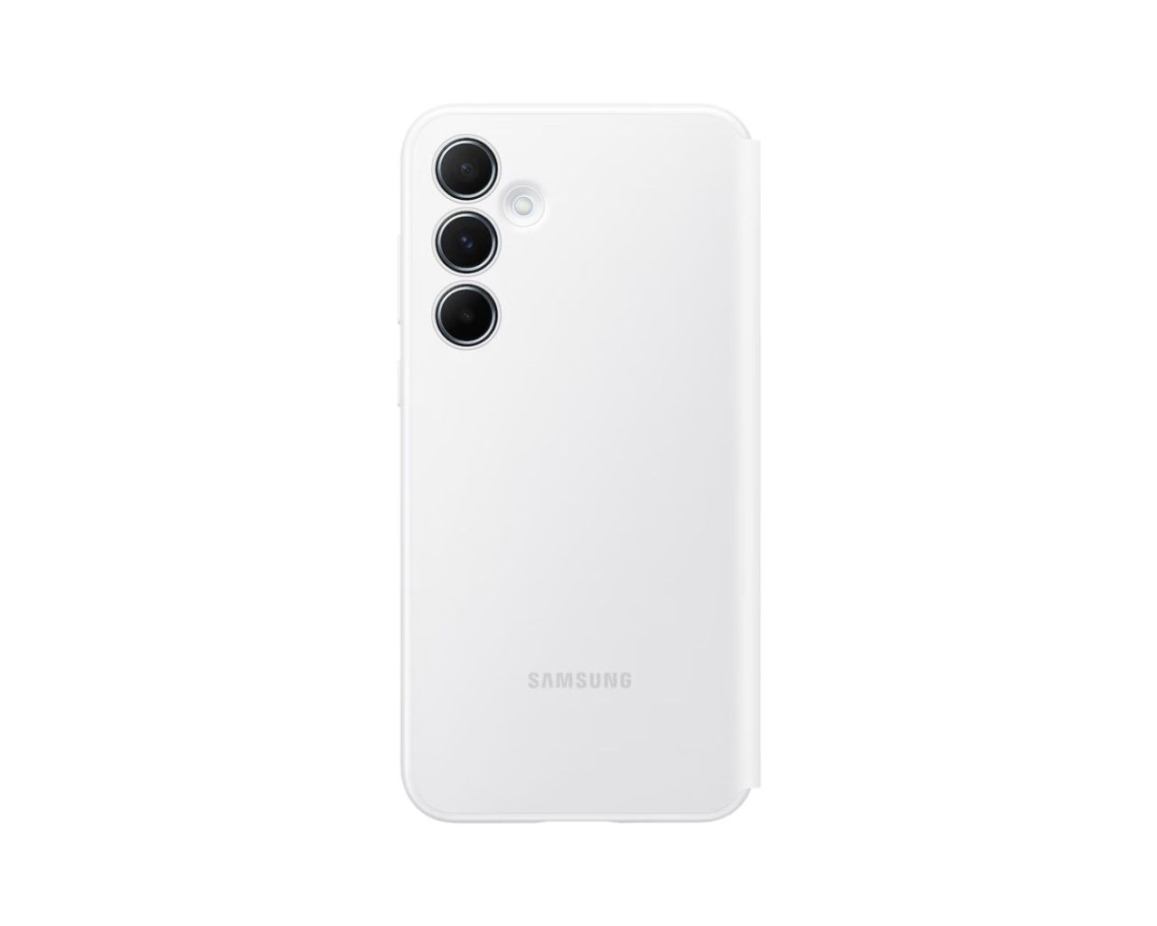 Samsung Galaxy A55 Smart View Wallet Case White