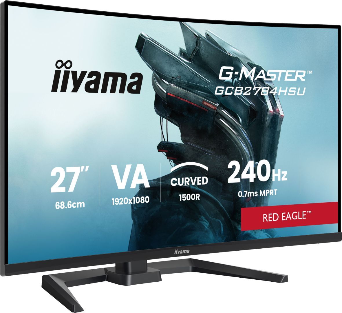 iiyama 27" G-Master GCB2784HSU-B1 IPS LED Curved