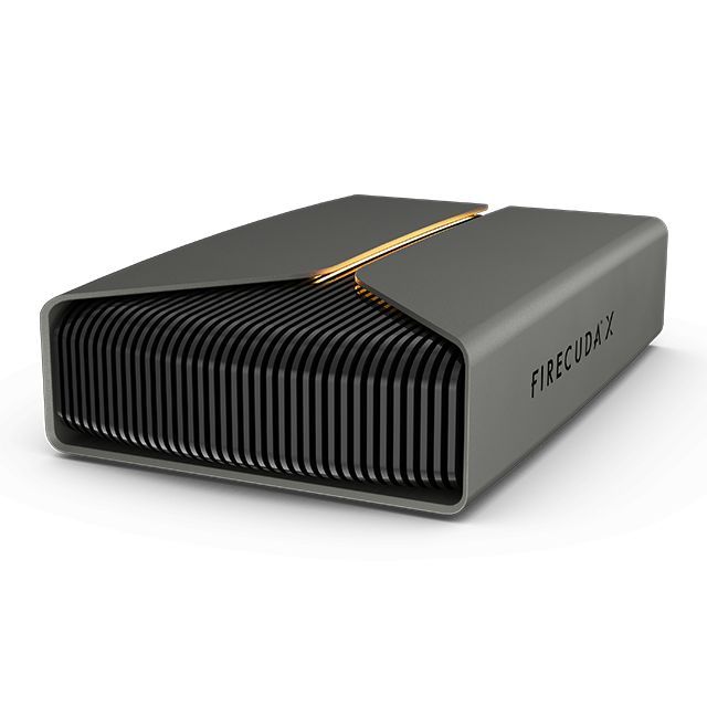 Seagate 20TB USB-C FireCuda X Vault Gaming Hard Drive Space Grey