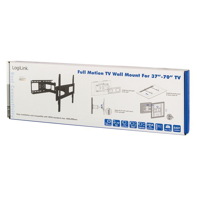 Logilink BP0028 TV wall mount 37"-70" Black