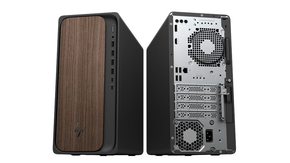 HP OmniDesk M03-0002nn Dark Wood