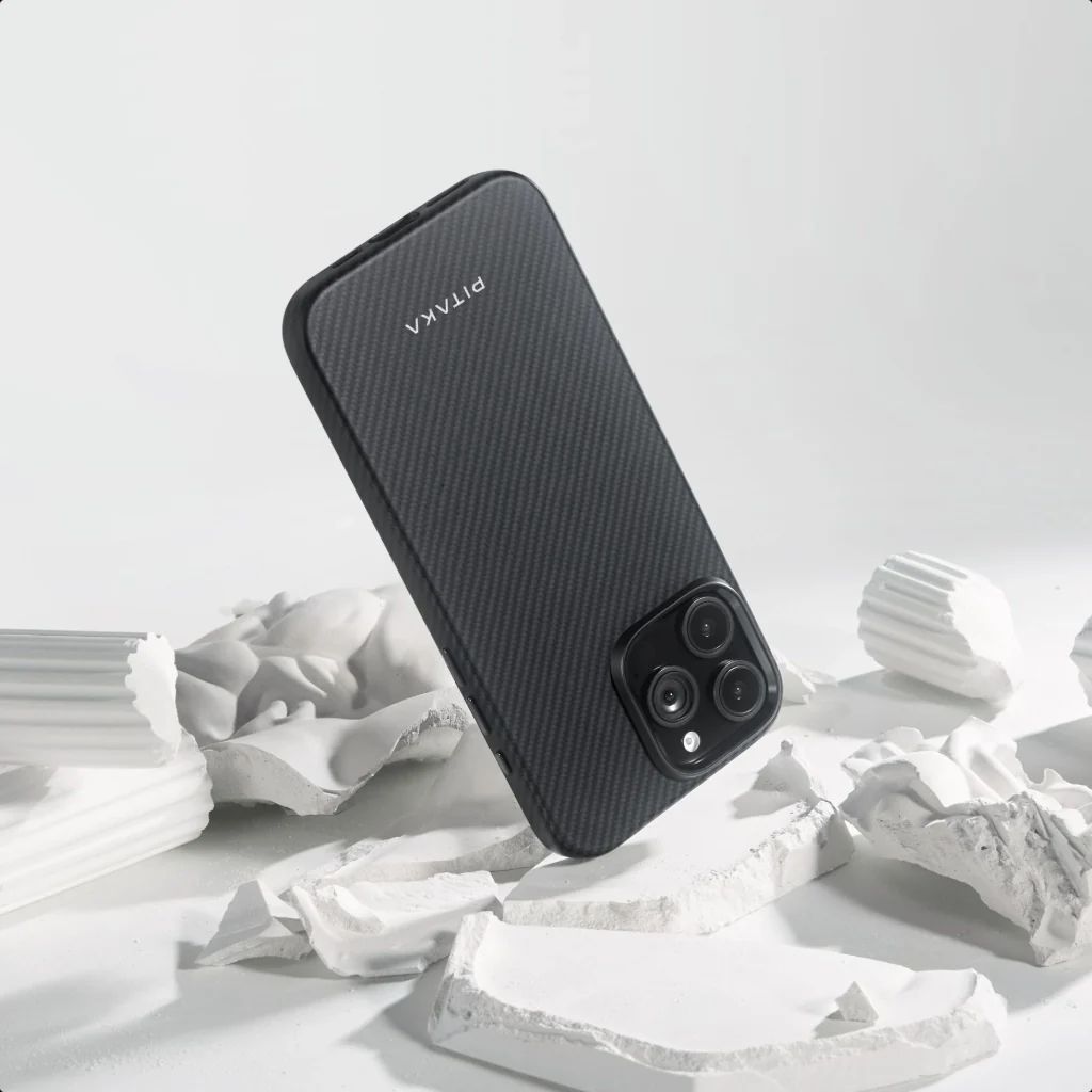 Pitaka Summa Case for iPhone 16 Pro Max Black/Grey