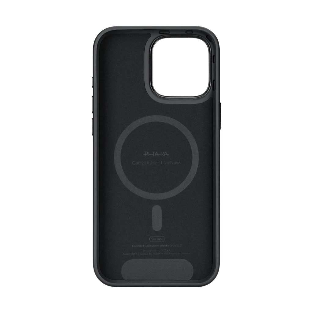 Pitaka Summa Case for iPhone 16 Pro Max Black/Grey