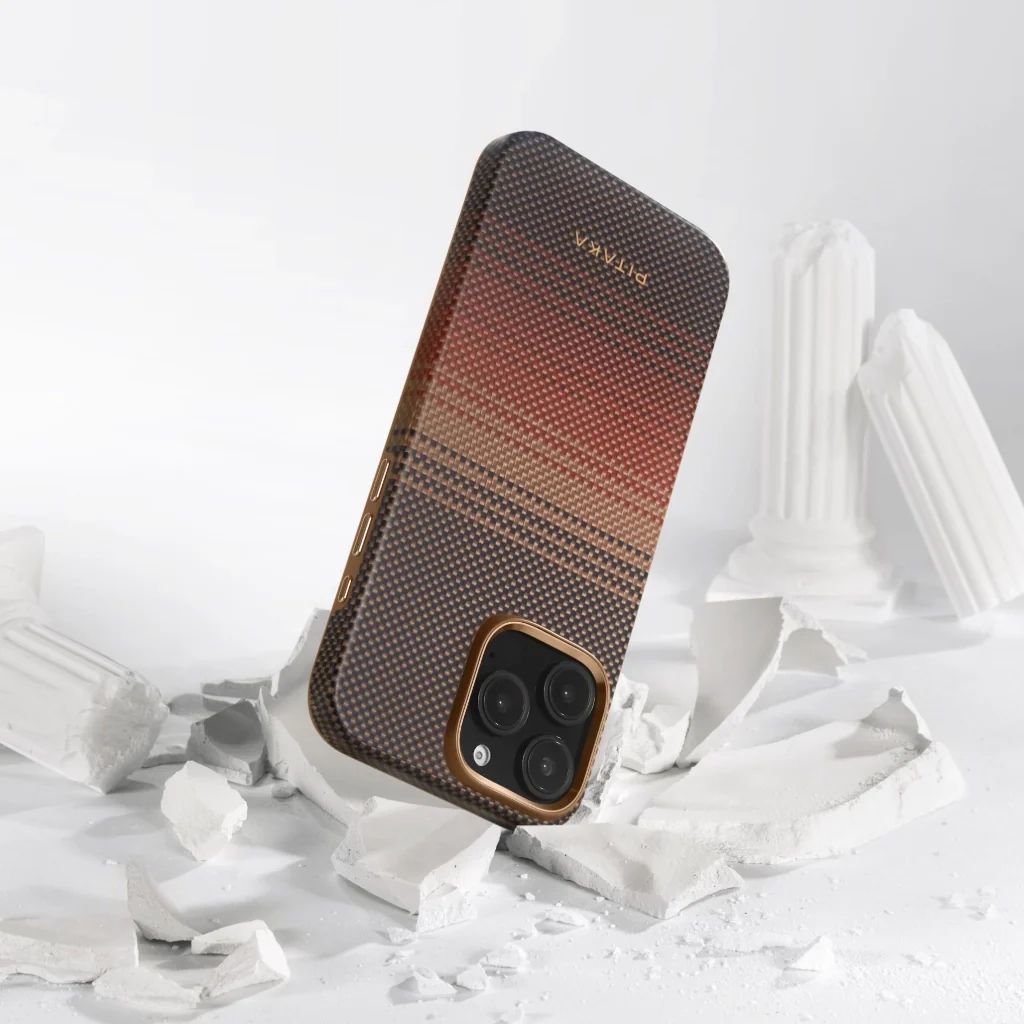 Pitaka Summa Case for iPhone 16 Pro Sunset