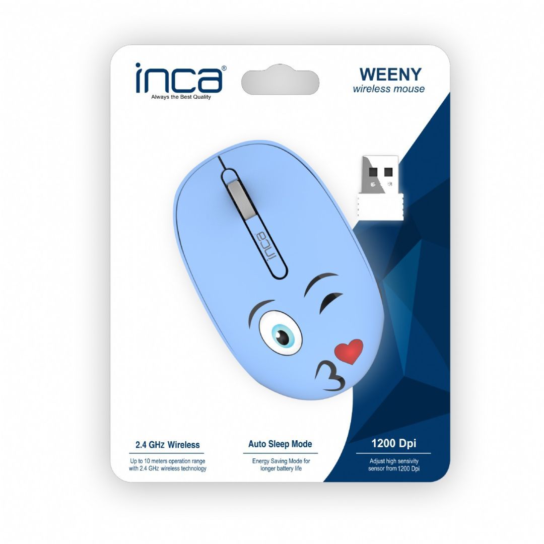 INCA IWM-245RM Wireless Mouse Blue INCA IWM-245RM Wireless Mouse Blue