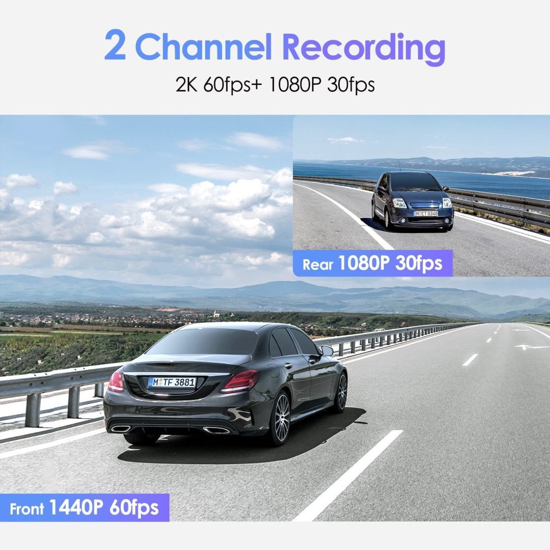 VIOFO A129 Plus Duo Dual Channel Dash Cam Black VIOFO A129 Plus Duo Dual Channel Dash Cam Black