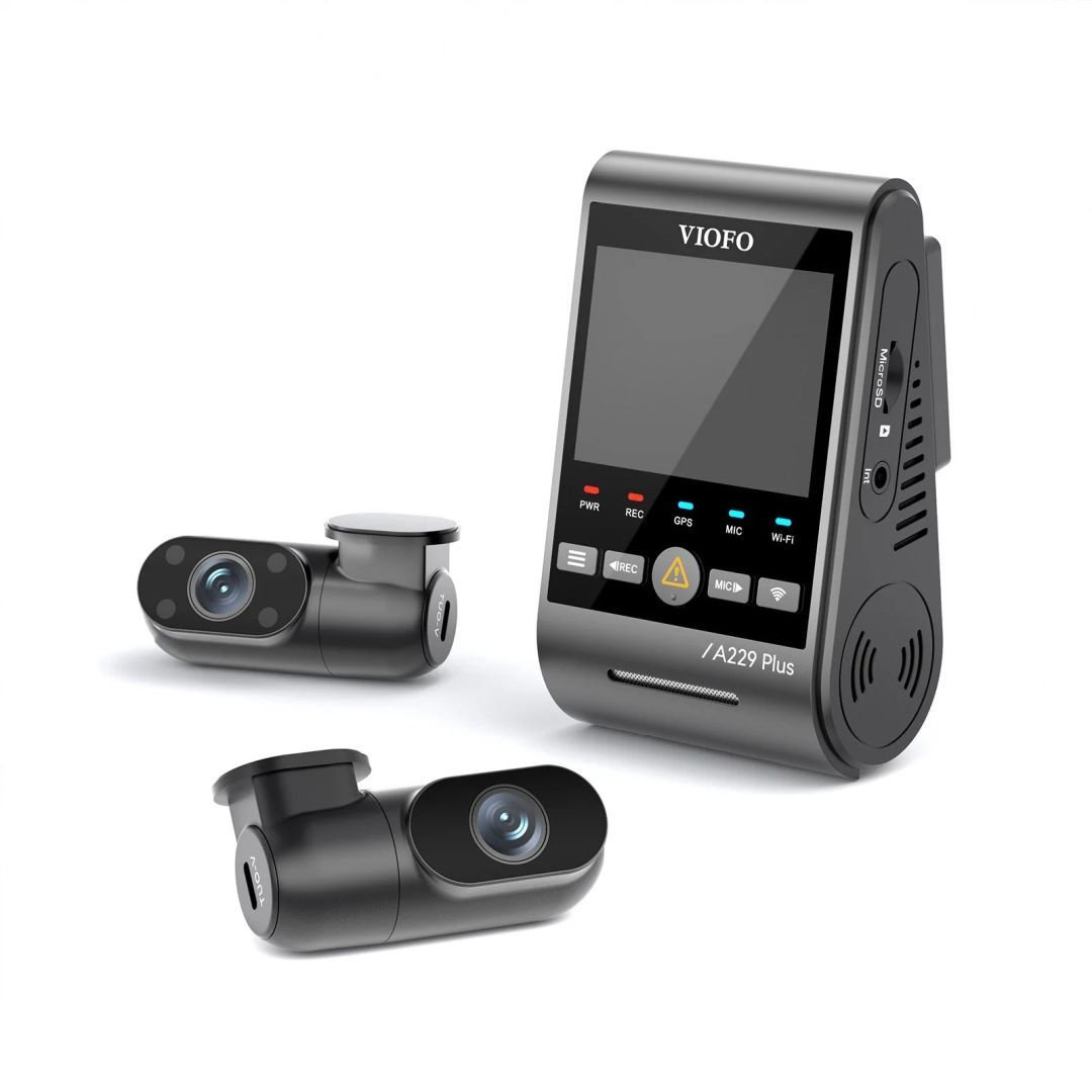 VIOFO A229 Plus 3CH Dash Cam Black VIOFO A229 Plus 3CH Dash Cam Black