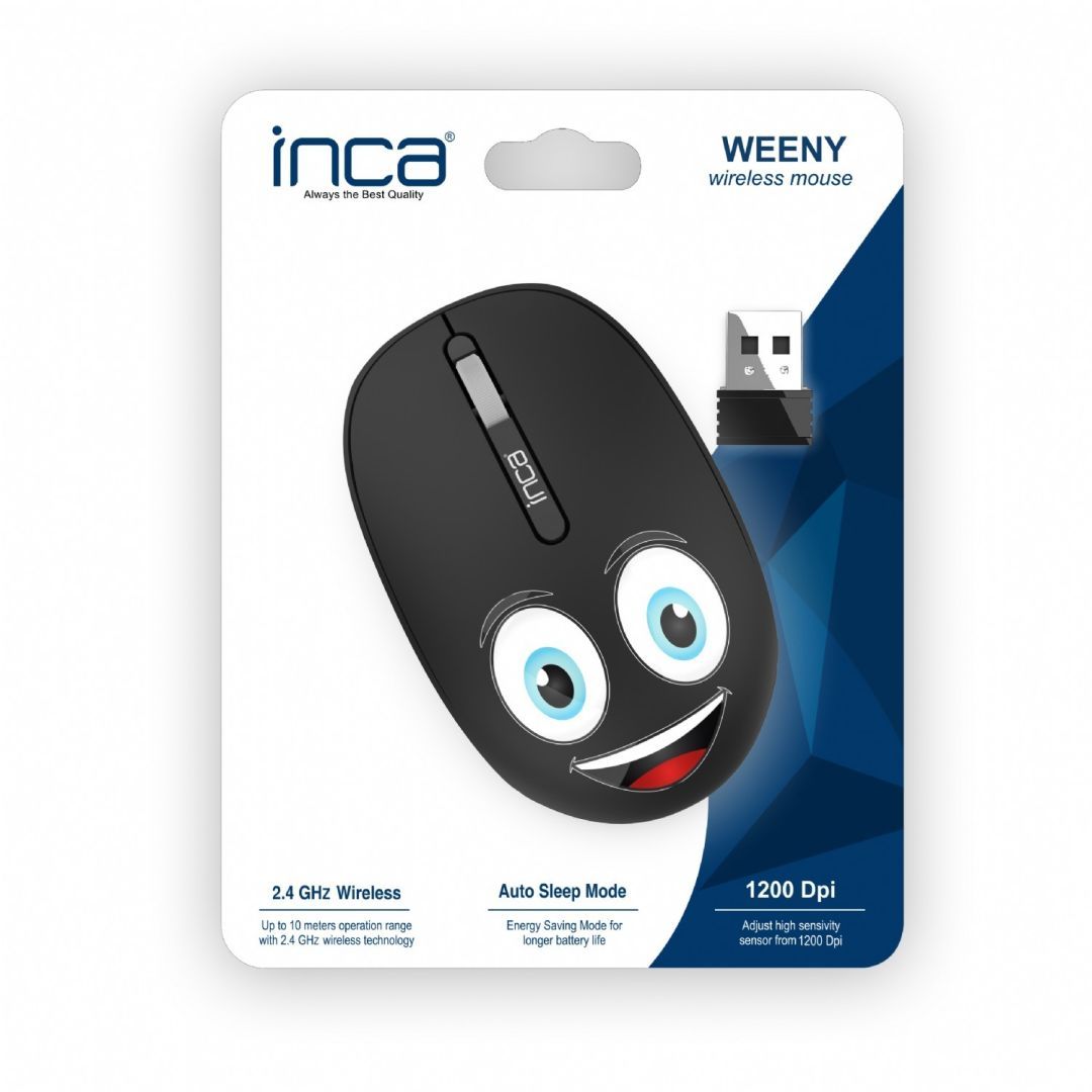 INCA IWM-245RS Wireless Mouse Black INCA IWM-245RS Wireless Mouse Black