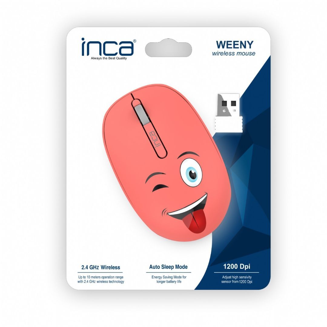INCA IWM-245RT Wireless Mouse Red INCA IWM-245RT Wireless Mouse Red