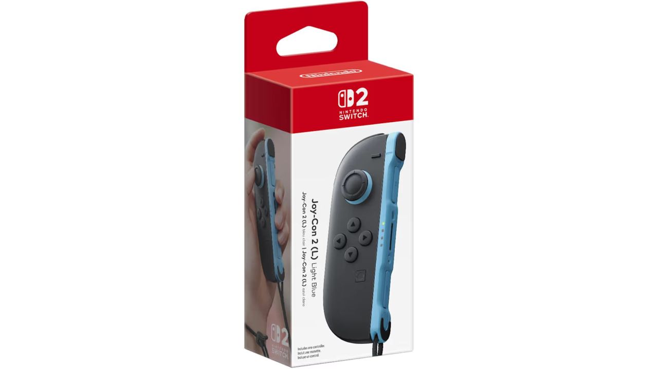 Nintendo Switch 2 Joy-Con (L) Light Blue Nintendo Switch 2 Joy-Con (L) Light Blue