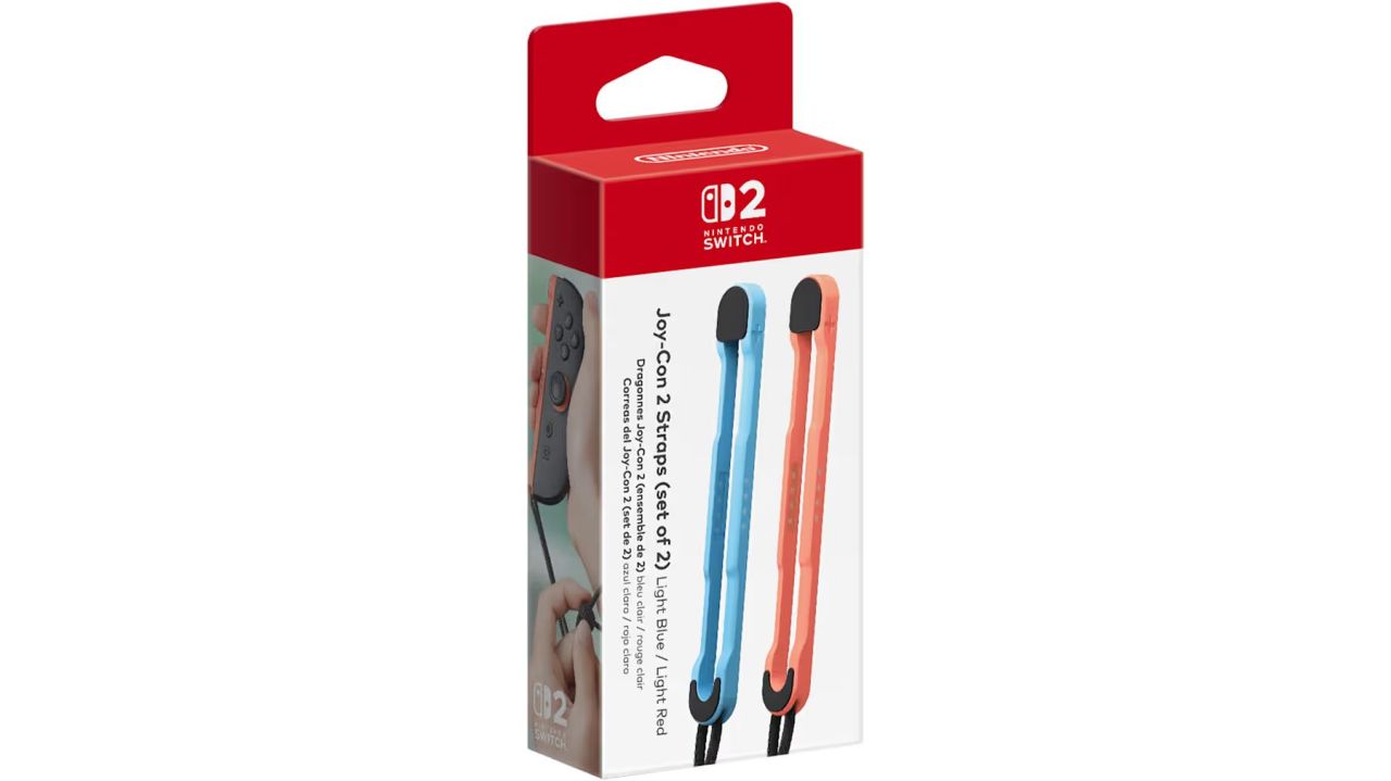 Nintendo Switch 2 Joy-Con Strap Light Blue / Light Red Nintendo Switch 2 Joy-Con Strap Light Blue / Light Red