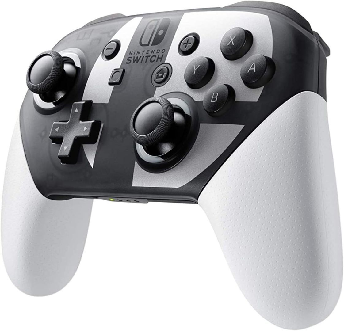 Nintendo Switch Pro Super Smash Bros Ultimate Wireless Gamepad White/Black Nintendo Switch Pro Super Smash Bros Ultimate Wireless Gamepad White/Black