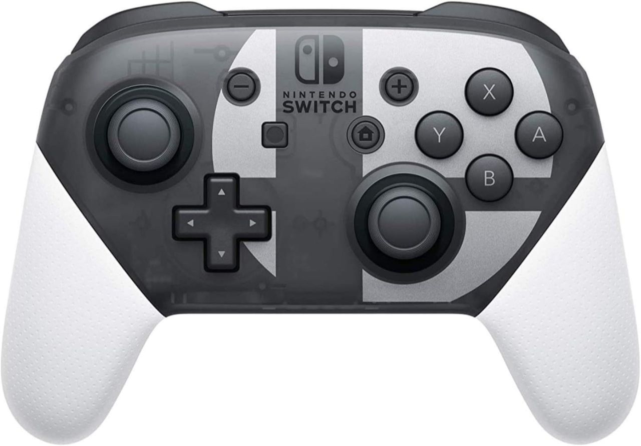 Nintendo Switch Pro Super Smash Bros Ultimate Wireless Gamepad White/Black Nintendo Switch Pro Super Smash Bros Ultimate Wireless Gamepad White/Black
